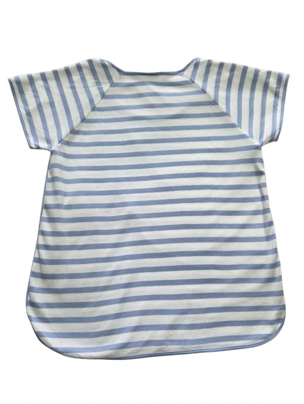LAKE Blue & White Stripe Pajama Top Size Small